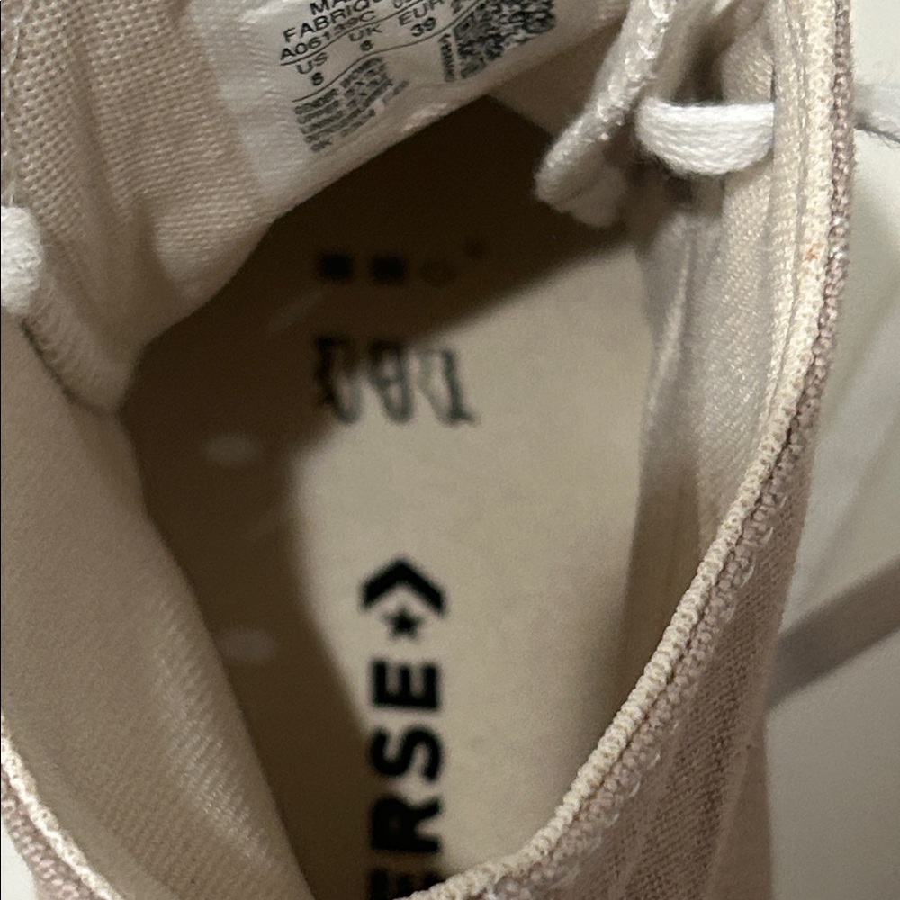 Converse Chuck Taylor All Star High Top Sneakers in Taupe - Picture 8 of 11